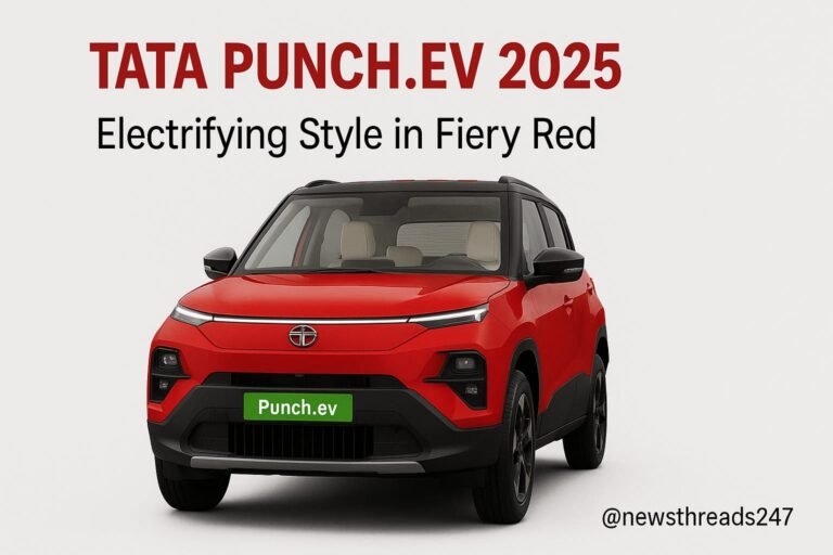 Tata Punch EV 2025: A Compact Electric Marvel for the Indian Roads