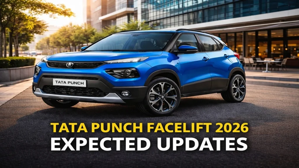 Tata Punch Facelift 2026 – Expected Design and Feature Updates