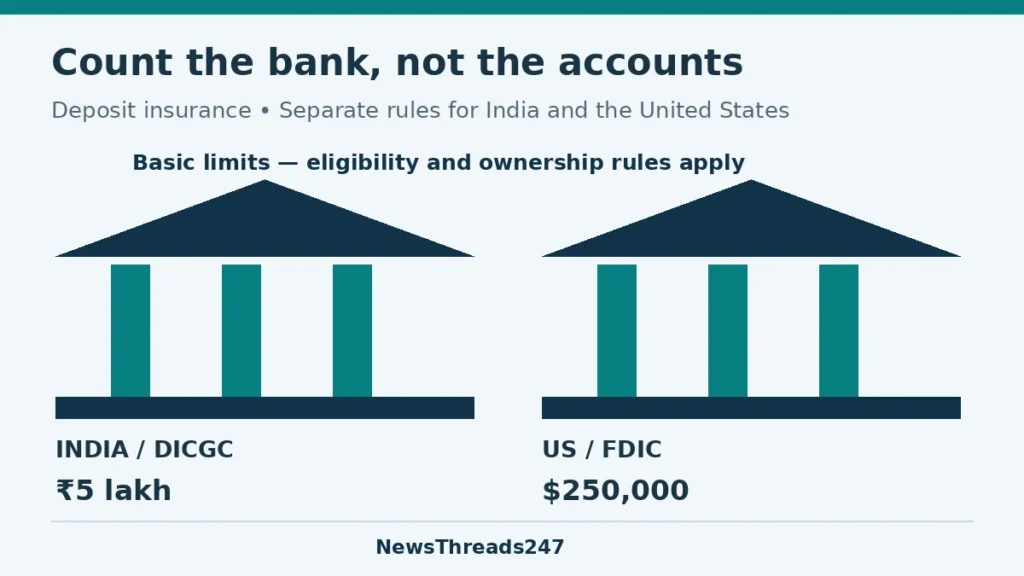 Deposit Insurance: Why More Accounts Do Not Always Mean More Cover