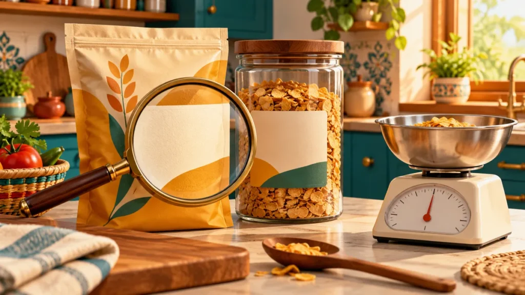 Per 100 g or Per Serving? Compare Food Labels on the Same Basis