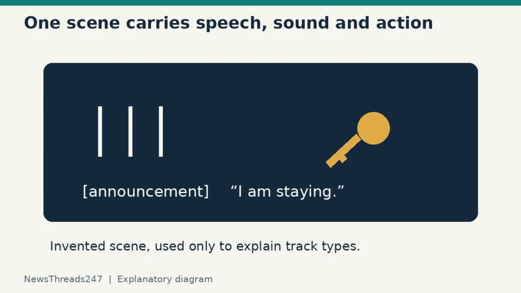 Subtitles, Closed Captions or Audio Description? Pick the Track You Need