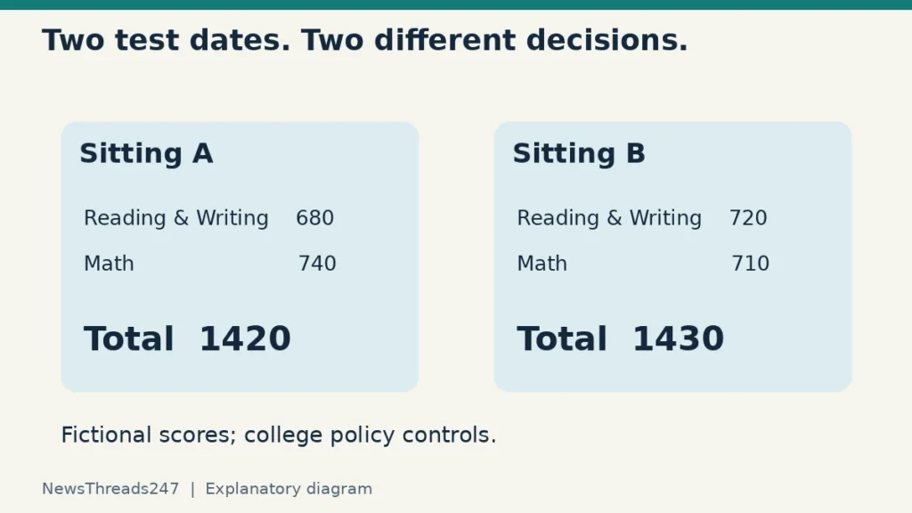 SAT Score Choice vs Superscoring: What to Send Before a Deadline