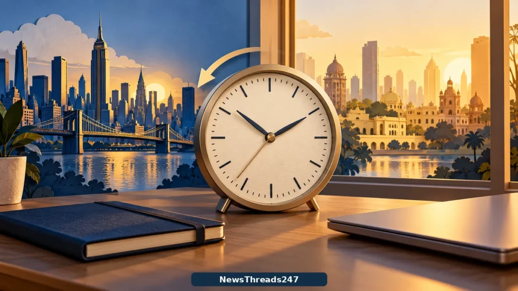 US Clocks Change on November 1: Check Your India Meeting Time Now