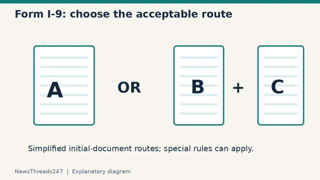 Starting a US Job? Form I-9 Document Choice Is Yours